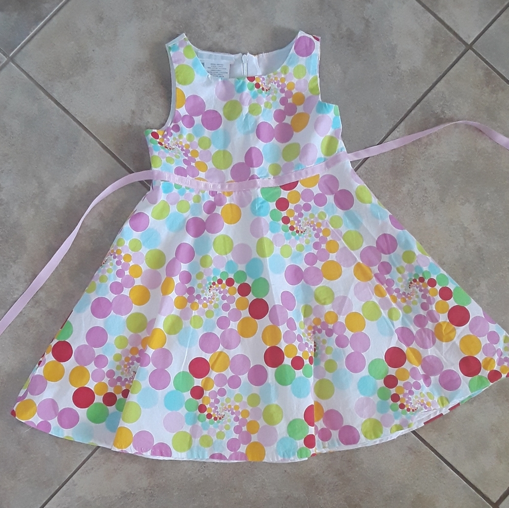 Multicolor Casual Dress for Girls